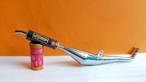 Knalpot Racing Yamaha Sigma Zigma Model Samping Chrome Chroom Selencer Karbon Suara Garing Cring