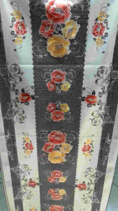 Obral Taplak Meja Ruang Tamu Motif Bunga Cantik Persegi Panjang 50x100cm Bayar di Tempat Taplak Meja Tamu PVC monary Terbaru