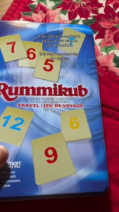 Authentic Rummikub In Metal Tin box by Pressman - Travel Edition