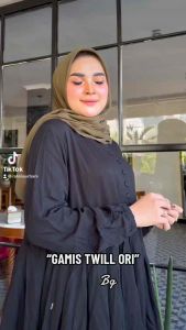 Gamis Twill Bg Collection Motif Ghea