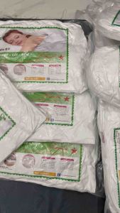 Bộ 2 gối đầu + 1 gối ôm chất liệu bông gòn Hàn Quốc