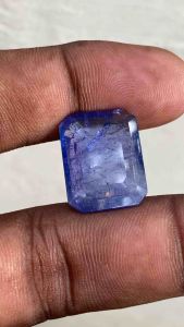 Natural Tanzanite batu biru besar Dim 20x15x5 CT 15.90