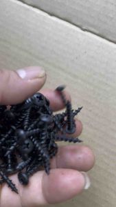 Ốc vít bắt loa M4 dài 3cm Túi 100g≈52 con Ốc ren thưa đầu tròn