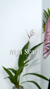 MYLA SCARF 🆕 COD 🆕 TERBARU  HIJAB SQUARE MOTIF SEGIEMPAT VOAL BY AR RAFI OFFICIAL