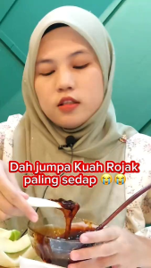 [Kuah Rojak Mak Aku] Colek Buah Tempatan