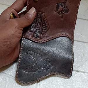 Gantungan Kunci Tahan Lama & Multifungsi: Dompet STNK Kulit Asli