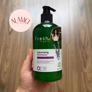 Dầu Gội Fresh Organic Volumizing Shampoo Giảm Gãy Rụng Rosemary 500g