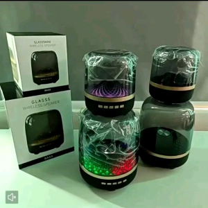 GLASS5 / GLASS5MINI WIRELESS SPEAKER Harman glass wireless Bluetooth speaker home wireless glass RGB lighting atmosphere portable desktop small subwoofer audio