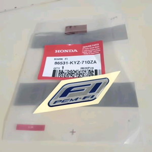 Mark F1 Emblem Logo Tulisan 3D PGM F1 Original Honda 86531KYZ710ZA