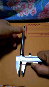 ท่อแสตนเลส รูใน~7.0 มิล โตนอก 12 มิล ไร้ตะเข็บรอยต่อ ขัดเงาทั้งภายนอกและรูในแข็งพิเศษเกรดแกนเพลา           มิล