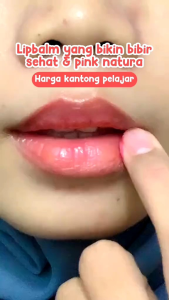 Lip care sr12/lip balm bibir pencerah warna bibir alami untuk solusi bibir kering dan hitam