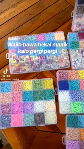 nafisah edutoys DANDELION hai kak paket motepasir yg lengkap ada disini ya. 24sekat dengan pilihan variasi yg beragam. kreasikan menjadi cincin gelang kalung ataupun strap hp.