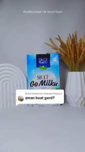 Susu Go Milku SR12 Etawa Premium Untuk Asam Lambung Magh Gerd | Susu Menyehatkan Lambung dan Pencernaan | GoMilku SR12 Penggemuk Badan Menambah Berat Badan Menambah Nafsu Makan SR12 Padang