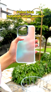 SILICON CASE CASING IMD POLYCARBONATE HARD PC HOLOGRAM FOR IPHONE 6 7 8 7+ 8+ X XS PELINDUNG KAMERA