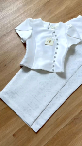 ชุดเซตงานบุญ ขาวสดใส สบายตา