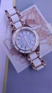 ขายดี❗️นาฬิกา SENKQ สายสีขาวเคลือบ รุ่นขายดี ตัดสายได้