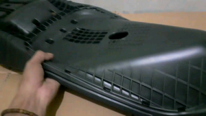 Fiber Rangka Jok Motor Honda Vario 160 Berkualitas Tebal Kuat Presisi Warna Hitam