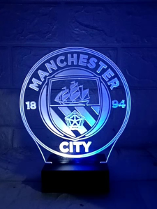 Manchester city lampu hias dekorasi