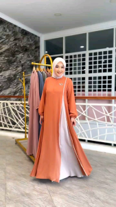 TIVVAZA DRESS BY NADHEERA LUXURY✔️GAMIS NADHHERA TERBARU✔️NYAMAN DIPAKAI✔️