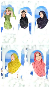 Promo - Arrafi AR 850 hijab jilbab kerudung bergo jersey instan motif olahraga senam sporty joging lebaran idul fitri ootd pet antem arrafi AR 850 simple polos pendek COD terlaris terbaru best seller viral modern simple murah 2025 gratis ongkir