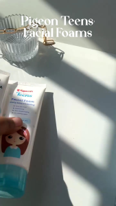 Sabun Pembersih Muka PIGEON TEENS Facial Foam For All Skin Type 40ml/100ml (untuk semua jenis kulit)