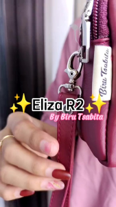 Dompet Eliza R2 By Biru Tsabita Dompet Panjang 2 Ruang Resleting Besar