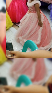 7yrs old kids Gown