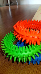 12pcs Rubber Resistant Pet Thorn Ring: Ideal Toy for Dog & Cat Teeth Chewing Interactive Play and Dental