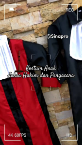Kostum Profesi: Jaksa, Hakim, dan Advokat