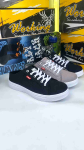 SEPATU SLIP-ON WORKING CODE C-05 sneakers cewek cowok sepatu sekolah sepatu acara