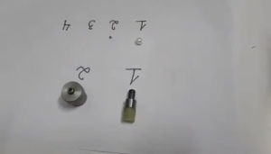 Bộ khuôn cối đóng hạt trai không có lỗ có nhiều cỡ để chọn lựa