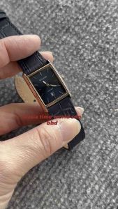 [Original] 8212L RG-5 Balmer Elegance Square Sapphire Womens Watch with Blue Dial and Blue Genuine Leather Strap | Official Warranty