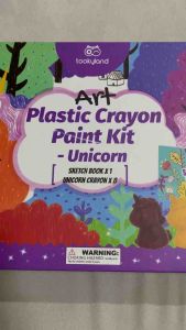 Tookyland Non Toxic Crayon with Sketch Book