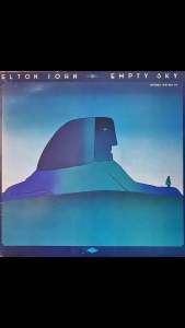 [ แผ่นเสียง Vinyl LP ] Artist : Elton John  Album : Empty Sky Cover : VG++ Disc : VG++ Manufactured : Japan Released :  1975 Price : 950