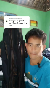 TAS JORAN PANCING 120CM ALL NEW SERIES WATERPROOF ANTI AIR DARI KAIN TERPAL TRUK