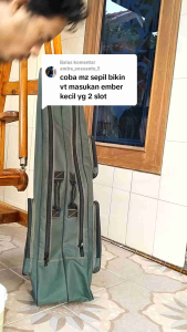 TAS JORAN PANCING JUMBO WATERPROOF 120 CM  100 CM 90 CM 80 CM 75 CM READY STOK SEMUA UKURAN ALL NEW SERIES TERLARIS KUAT DAN AWET DARI BAHAN KAIN TERPAL JEEP TERPAL TRUCK MUAT JORAN PANCING BANYAK BESERTA REEL PANCING