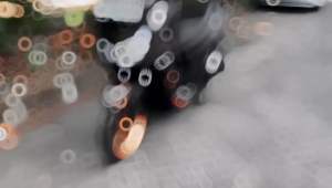 Front Fender Protector Yamaha Lexi LX155 Pelindung Spakbor Depan Lexi Exie Art