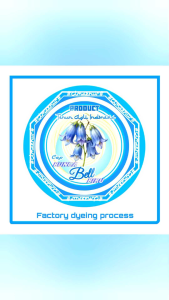 Kain Kafan Mori Super Putih PREMIUM cap Bunga Bell Biru Lebar 150cm x Panjang 50 meter