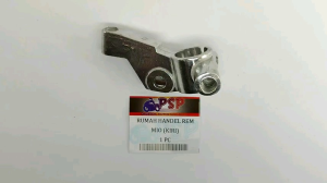 Rumah Handel Rem Mio (Kiri) Drat Drat 14 Ulir Kanan - Dudukan Pangkon Bracket Braket Breket Handle Hendel Tuas Rem Rim Brake Break Kiri Yamaha Mio Lama Old Karbu Mio Sporty Mio Soul Karbu Mio New Batman