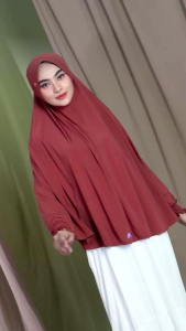 Best seller Jilbab hijab kerudung bergo wanita dewasa jersey instan jumbo syari lengan tangan terbaru new terlaris terkini modern kekinian daily viral 2024 Arrafi AR 858 adem mudah di bentuk cantik pet antem bahan cantik bayar di tempat COD gratis ongkir