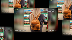 Kickers Genuine Leather Women Backpack Bag 78995 78997 78996 78998 22cm8cm24cm