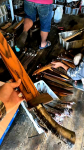 G0L0K pak Hamid // BAHAN BAJAPER SIPUH // KAYU SONOKELING// PANJANG BILAH 40CM // SPEK MULTIFUNGSI TEBAS & SMBELIH