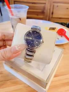 ĐỒNG HỒ NỮ CHÍNH HÃNG CITIZEN EM0850-80L Eco Drive Blue Dial Sapphire Silver Stainless Steel For Lady