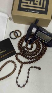 Tasbih Kokka 7mm: Tasbih Kaukah Bersertifikat Keaslian & Bergaransi