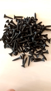 Sekrup 50pcs Baut Baja Gypsum Gipsum 2cm 25cm 3cm 4cm 5cm 7cm Sekrup Gypsum Hitam