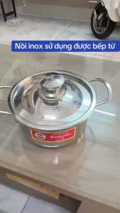 Nồi inox (430) sử dụng được bếp điện từTân tiến đạt size (16cm đến 30cm)