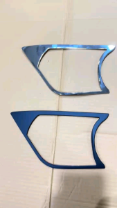 Cover Ring Fog Lamp All New Innova Reborn 2016 2018 2025 2026 2027 Lampu Kabut Hitam Chrome .