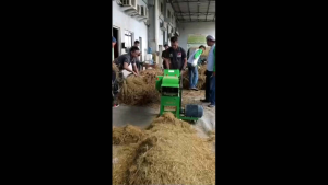 MESIN PENCACAH RANTING DAN DAUN MCC-308 KOMPLIT MESIN  DIESEL 8PK SIAP PAKAI