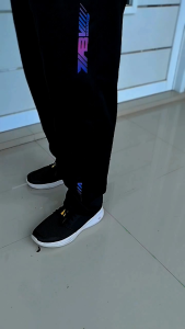 Celana Training Panjang Ab72 Pria Dewasa Saku Resleting Olahraga Lari Gym Running Sport Bahan Lotto Diadora