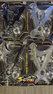 Gắp nhôm CNC TQ6 cho AB160 - PCX160 dày dặn  cứng cáp .